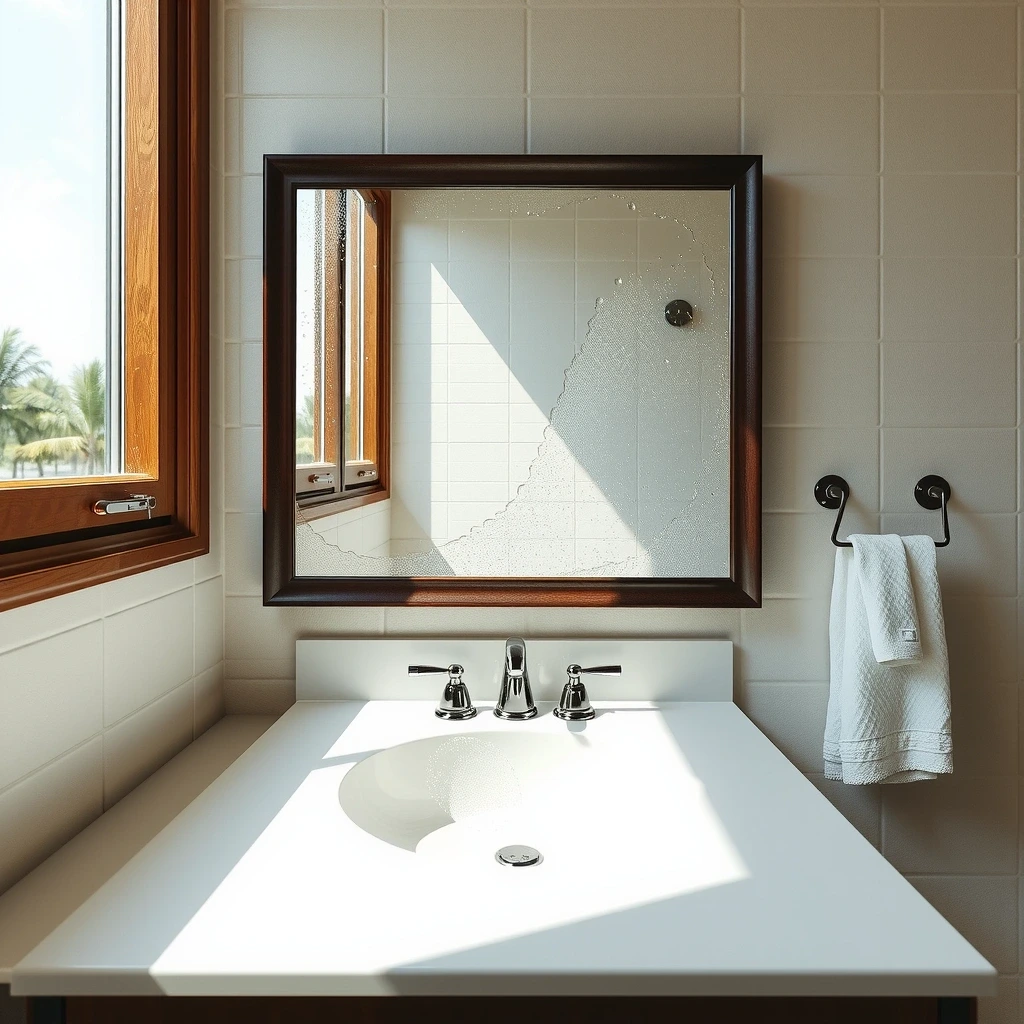 Before bathroom deep clean