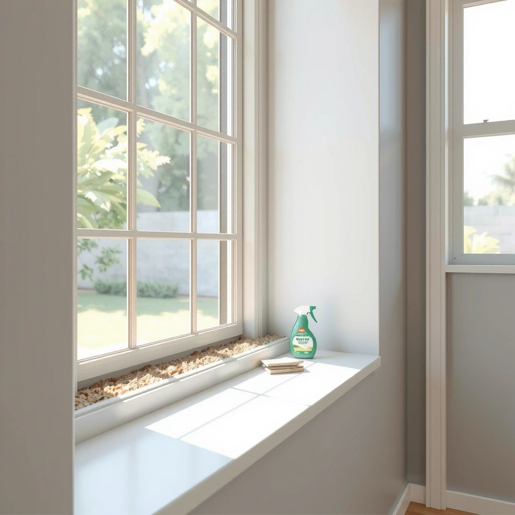 Construction dust detail